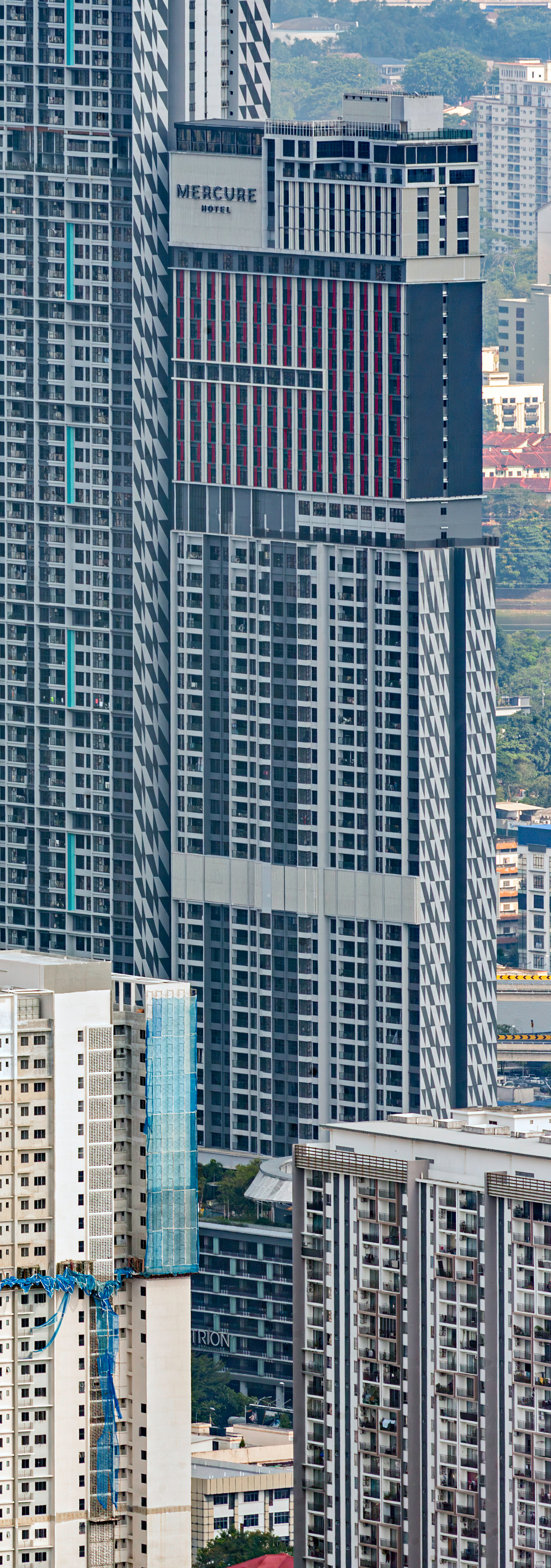 Trion@KL Tower C, Kuala Lumpur - View from KL Tower. © Mathias Beinling